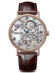 Đồng hồ Breguet Classique Tourbillon Extra-Plat Squelette 5395BR/1S/9WU