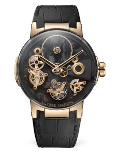 Đồng hồ Ulysse Nardin Tourbillon Free Wheel 1766-176LE/CARB