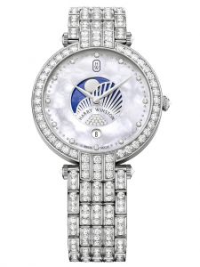 Đồng hồ Harry Winston Premier Moon Phase PRNQMP36WW004