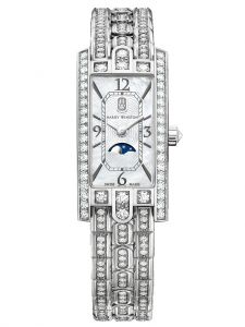 Đồng hồ Harry Winston Avenue C Mini Moon Phase AVCQMP16WW003