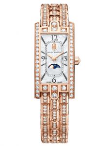 Đồng hồ Harry Winston Avenue C Mini Moon Phase AVCQMP16RR003