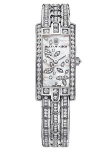 Đồng hồ Harry Winston Avenue C Mini Lily Cluster AVCQHM16WW051