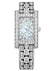 Đồng hồ Harry Winston Avenue Classic Cherry Blossom AVEQHM21WW288