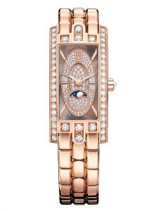 Đồng hồ Harry Winston Avenue C Mini Moon Phase AVCQMP16RR005