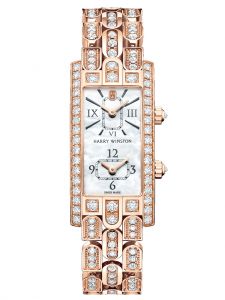 Đồng hồ Harry Winston Avenue C Dual Time AVCQTZ19RR003