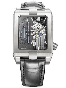 Đồng hồ Harry Winston Avenue Dual Time AVEATZ37ZZ001