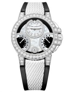 Đồng hồ Harry Winston Ocean Biretrograde Black & White OCEABI36WW058