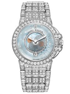 Đồng hồ Harry Winston Ocean Moon Phase OCEQMP36WW025