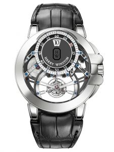 Đồng hồ Harry Winston Ocean Tourbillon Jumping Hour OCEMTJ45WW001