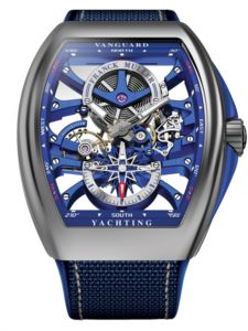 Đồng hồ Franck Muller Vanguard Yachting Anchor Skeleton Classic V 45 S6 SQT ANCRE YACHT (BL)