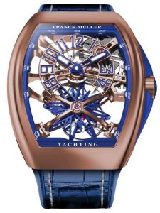 Đồng hồ Franck Muller Gravity Yachting Skeleton V 45 T GR CS SQT YACHT NBR