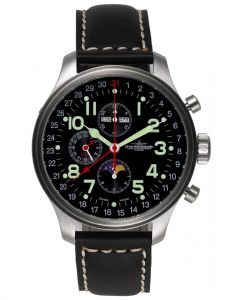 Đồng hồ Zeno Os Pilot Chronograph Full Calendar 8557VKL-a1