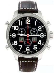 Đồng hồ Zeno Oversized Pilot Pilot Chrono-Alarm 8576Q-a1