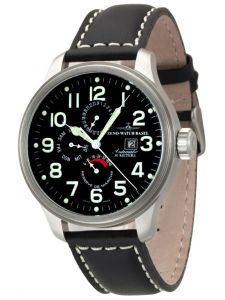 Đồng hồ Zeno Oversized Pilot Power Reserve Day Date Dual-Time 8055-a1 - Phiên bản giới hạn