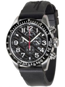 Đồng hồ Zeno Quartz 4 Chronograph Carbon 6497-5030Q-s1