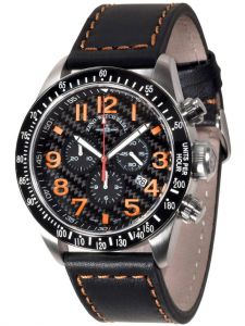 Đồng hồ Zeno Quartz 4 Chronograph Carbon 6497-5030Q-s15