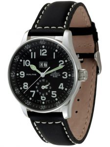 Đồng hồ Zeno X-Large Pilot Big Date Dual-Time P561-a1