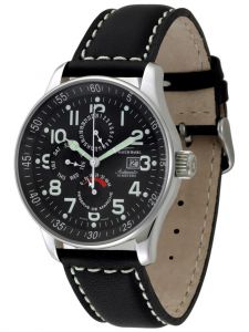 Đồng hồ Zeno X-Large Pilot Power Reserve Dual-Time Day Date P555-a1