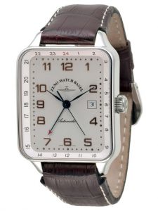 Đồng hồ Zeno Sq Retro Gmt (Dual Time) 163GMT-f2 - Phiên bản giới hạn 100 chiếc