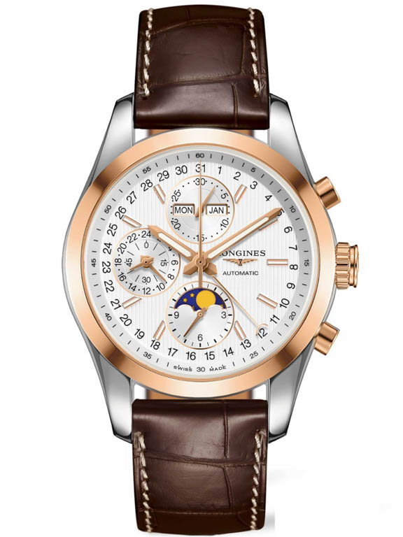 ng h Longines Conquest Classic Moonphase Chronograph L27985725