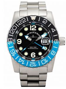 Đồng hồ Zeno Airplane Diver Gmt Points (Dual Time) 6349Q-GMT-a1-4M