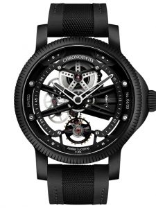 Đồng hồ Chronoswiss SkelTec Pitch Black CH-3715M-BKBK - Phiên bản giới hạn 50 chiếc