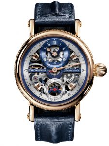 Đồng hồ Chronoswiss Flying Grand Regulator Skeleton CH-6721RS-BLSIB - Phiên bản giới hạn 10 chiếc