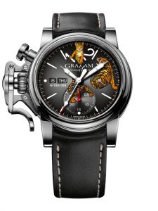 Đồng hồ Graham Chronofighter Vintage Noseart (Tiger) 2CVAS.B31A