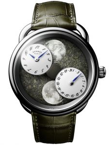 Đồng hồ Hermès Arceau L’heure de la lune Martian meteorite 053555WW00 - Phiên bản giới hạn 2 chiếc