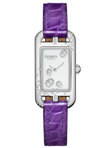 Đồng hồ Hermès Nantucket “Sprinkling of Anchor Chain” setting 049667WW00