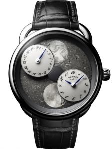 Đồng hồ Hermès Arceau L’heure de la lune Black Sahara 049971WW00 - Phiên bản giới hạn 30 chiếc