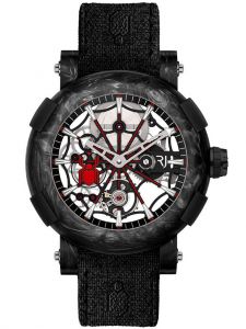 Đồng hồ Romain Jerome Arraw Spider-Man Carbon 1C45S.BBBR.1023.PR.SPM19