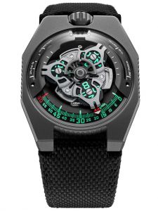 Đồng hồ Urwerk UR-100 Gunmetal - Phiên bản giới hạn 25 chiếc