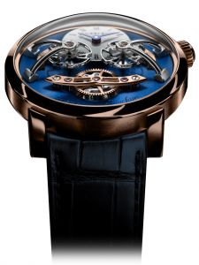 Đồng hồ MB&F LM2 Red Gold Blue 02.RL.B - Phiên bản giới hạn 12 chiếc