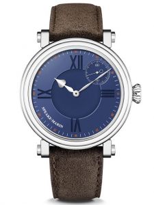 Đồng hồ Speake Marin One & Two Academic Metallic Blue 414202010 - Phiên bản giới hạn 4 chiếc