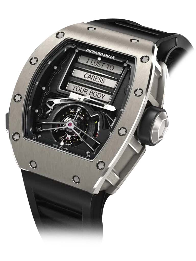 ng h Richard Mille Manual Winding Tourbillon Erotic RM 69