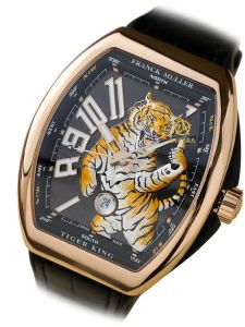 Đồng hồ Franck Muller Vanguard Tiger King V45 YT SC DT 5N NR - Phiên bản giới hạn 18 chiếc