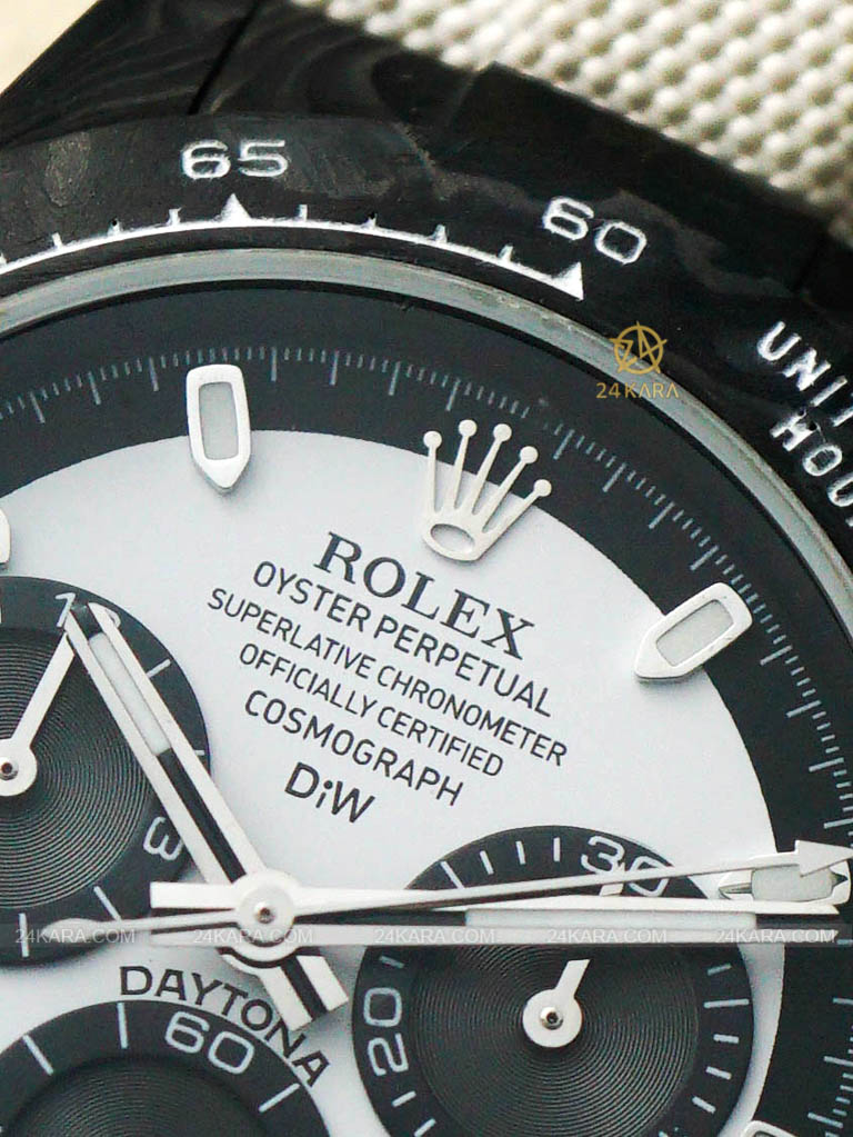 Đồng hồ Rolex Diw Daytona Forged Carbon Cream