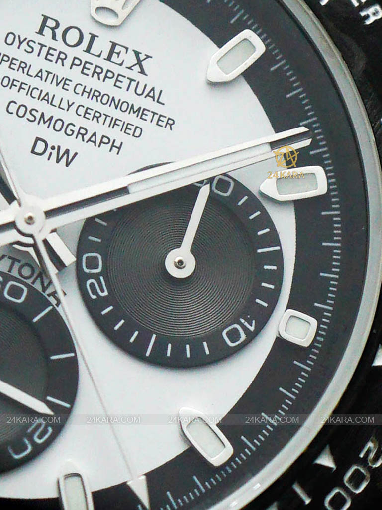 Đồng hồ Rolex Diw Daytona Forged Carbon Cream