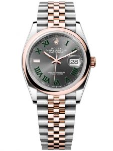 Đồng hồ Rolex Datejust M126201-0029 thép Oystersteel và vàng Everose, mặt số slate