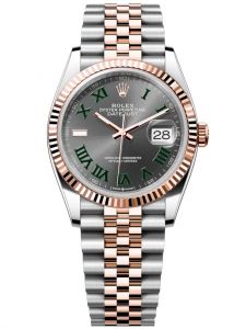 Đồng hồ Rolex Datejust M126231-0029 126231-0029 thép Oystersteel và vàng Everose, mặt số slate