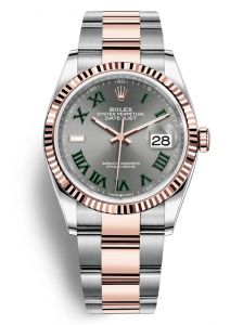 Đồng hồ Rolex Datejust M126231-0030 thép Oystersteel và vàng Everose, mặt số slate