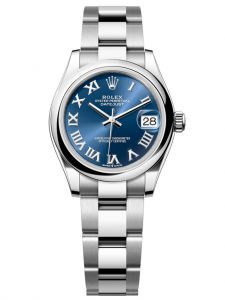 Đồng hồ Rolex Datejust M278240-0017 278240-0017 Oystersteel, mặt số xanh sáng