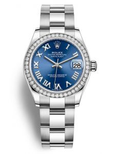 Đồng hồ Rolex Datejust M278384RBR-0038 Oystersteel và vàng trắng