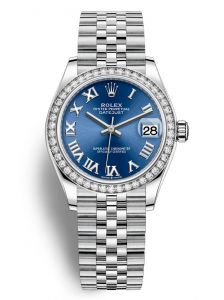 Đồng hồ Rolex Datejust M278384RBR-0037 Oystersteel và vàng trắng