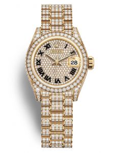 Đồng hồ Rolex Lady-Datejust M279458RBR-0001 279458RBR-0001 vàng vàng 18 ct