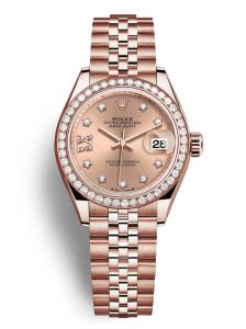 Đồng hồ Rolex Lady-Datejust M279135RBR-0030 vàng Everose 18 ct