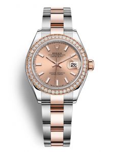 Đồng hồ Rolex Lady-Datejust M279381RBR-0024 thép Oystersteel và vàng Everose