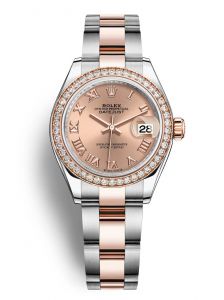 Đồng hồ Rolex Lady-Datejust M279381RBR-0026 thép Oystersteel và vàng Everose