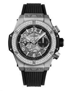 Đồng hồ Hublot Big Bang Unico Titanium Diamonds 421.NX.1170.RX.1104 421NX1170RX1104